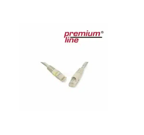 Premium-Line Cat.6, U/UTP patch cord, molded, with snag proof, 3m length,186110305