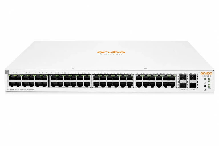 Aruba JL686A 48 Port Gigabit PoE 4SFP SFP+370W Smart Managed Switch  Instant On (Bsmartnetworks)1 - BSMART Networks