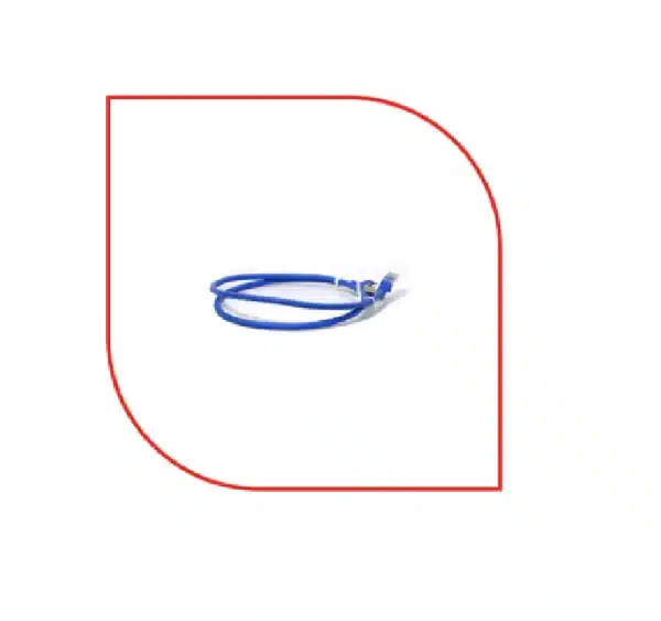 ProLink CAT6A Patch cord,1m,LSZH Blue - BSMART Networks