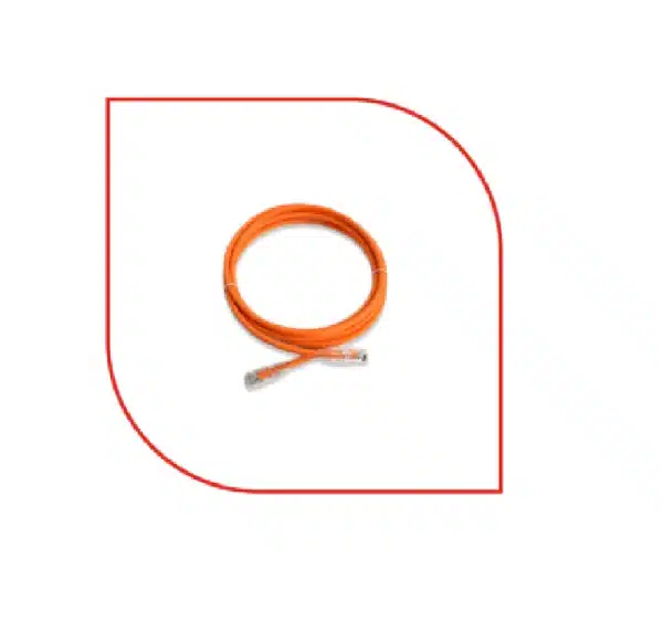 ProLink CAT6A Patch cord,1m,LSZH Orange