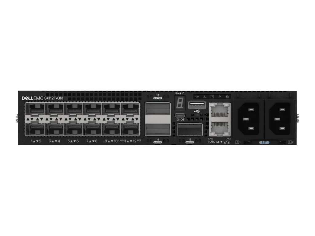 Home - Dell EMC Switch S4112F 12 x 10GbE SFP 3 x 100GbE QSFP28 Bsmartnetworks1