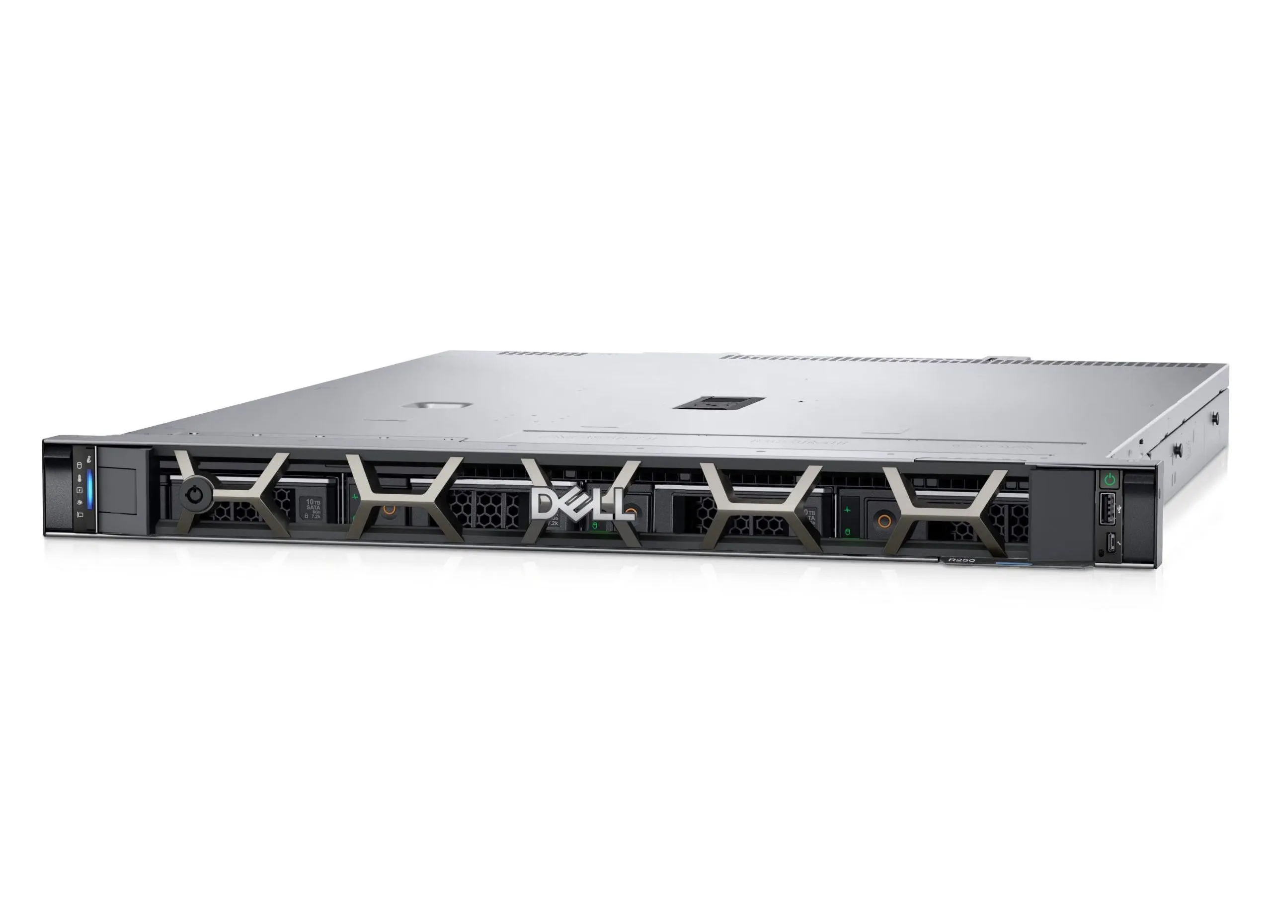 Dell-R250-Server-ismart.webp خادم Dell PowerEdge R250 بمعالج Intel Xeon E-2324G بسرعة 3.1 جيجاهرتز، مزوّد بذاكرة RAM بسعة 16 جيجابايت (1×16 جيجابايت) UDIMM بسرعة 3200MT/s، مع 2 × قرص صلب بسعة 2 تيرابايت لكل قرص. - Dell R250 Server ismart