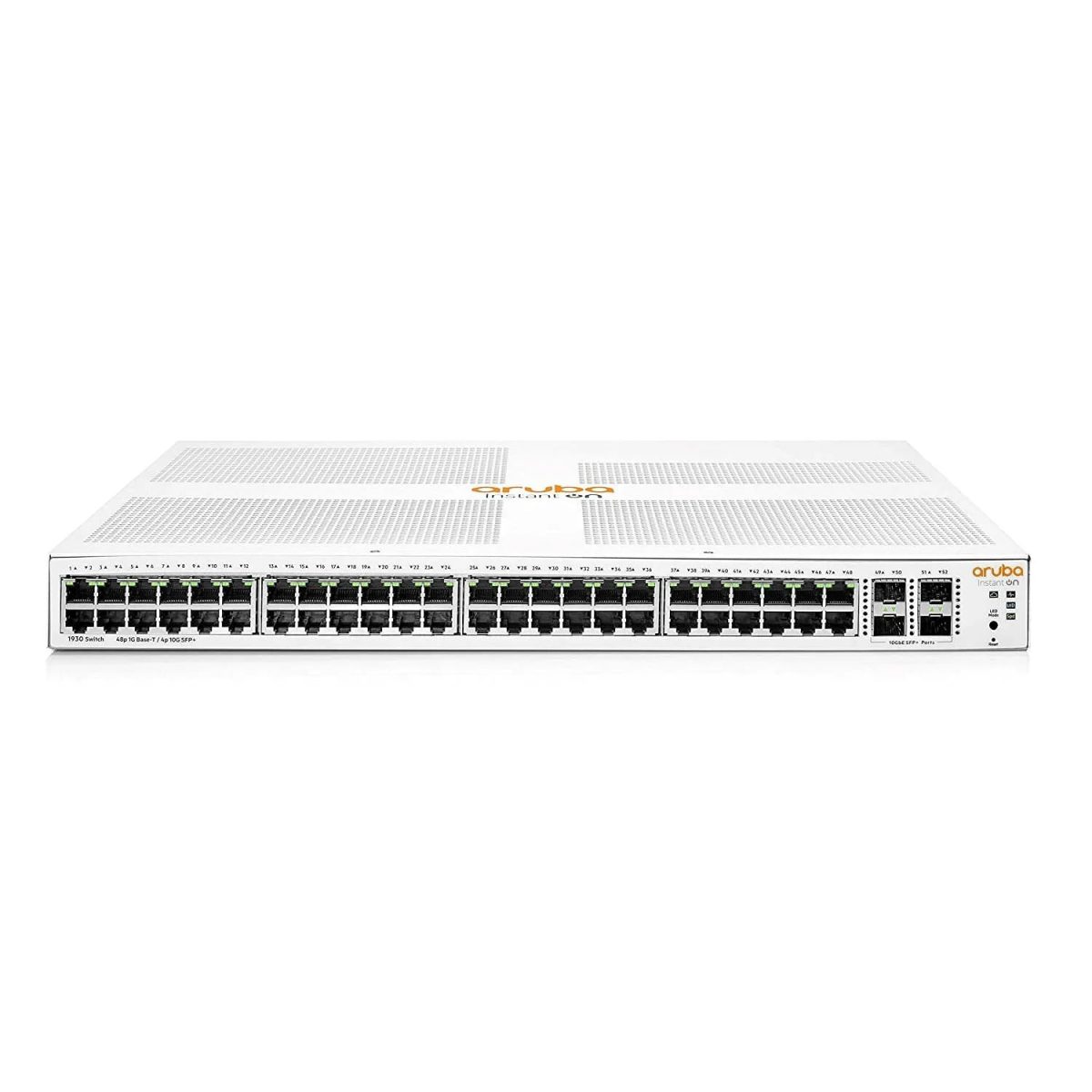 سويتش أروبا إنستانت أون (Aruba Instant On) موديل JL685A بـ 48 منفذ جيجابت و4 منافذ SFP/SFP+ مدار بذكاء. - JL685A