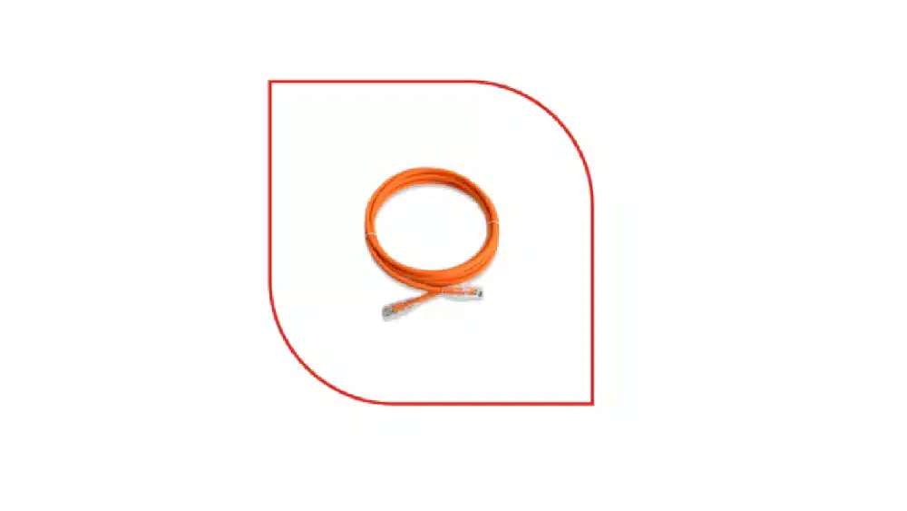 ProLink CAT6A Unshielded Patch Cord 1m LSZH Orange (PL-PC-U6A-1OR) (Bsmartnetworks) باتش كورد برولينك كات 6A، بطول 1 متر، غلاف LSZH مقاوم للحريق، لون برتقالي. - ProLink CAT6A Unshielded Patch Cord 1m LSZH Orange PL PC U6A 1OR Bsmartnetworks