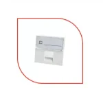 ProLink Clip Adapter 1 Port White 45×45 (PL FP1 CLIP) (Bsmartnetworks) - BSMART Networks