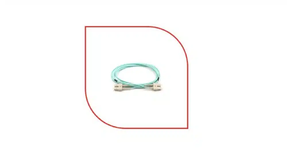 ProLink MM Fiber System Jumper cord SC-SC OM3, 5M (Bsmartnetworks) كابل جامبر فايبر برولينك متعدد النمط MM من نوع SC-SC بمعيار OM3، بطول 5 متر - ProLink MM Fiber System Jumper cord SC SC OM3 5M Bsmartnetworks