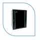 ProRack 15U wall mount cabinet PR-W6615 600x600 black enclosure with glass door