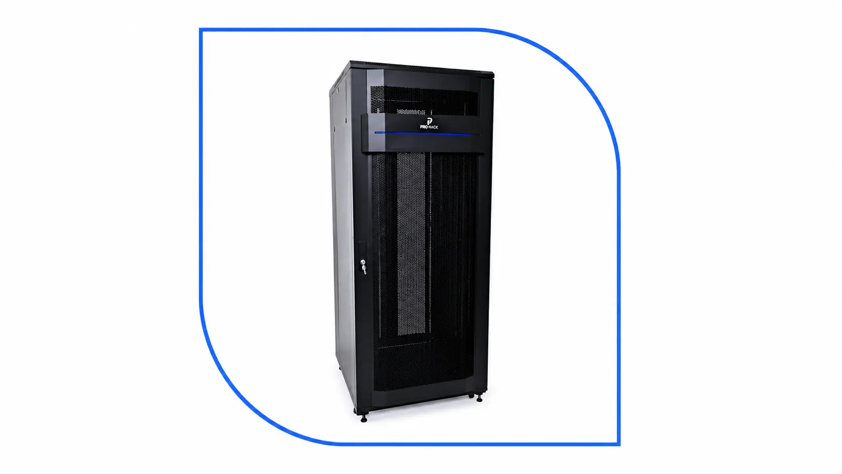 ProRack 18U standing server rack PR-FV6118 600x1000 cabinet with vented door