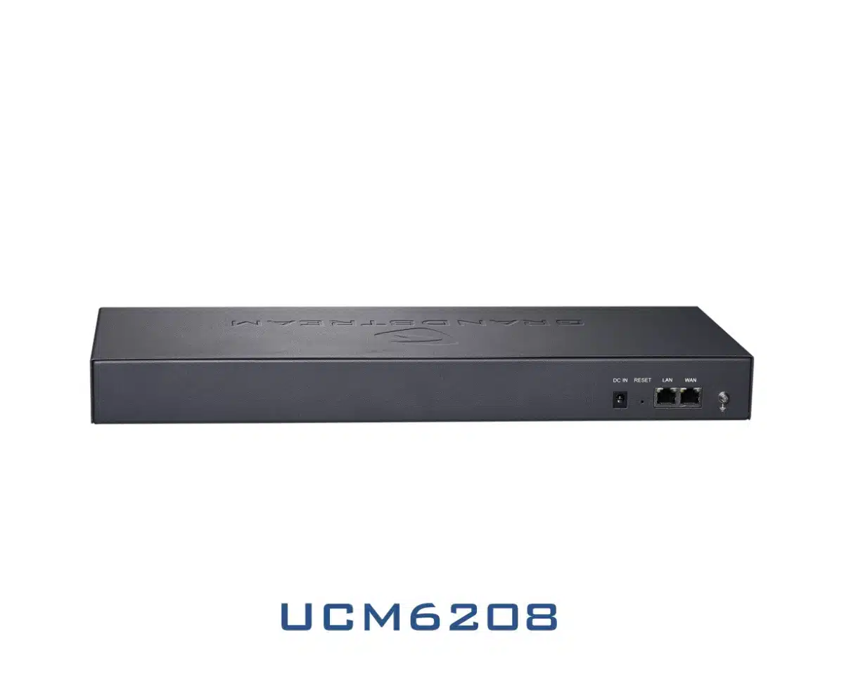 Grandstream UCM6208 - grandstream ucm6208 back view eg