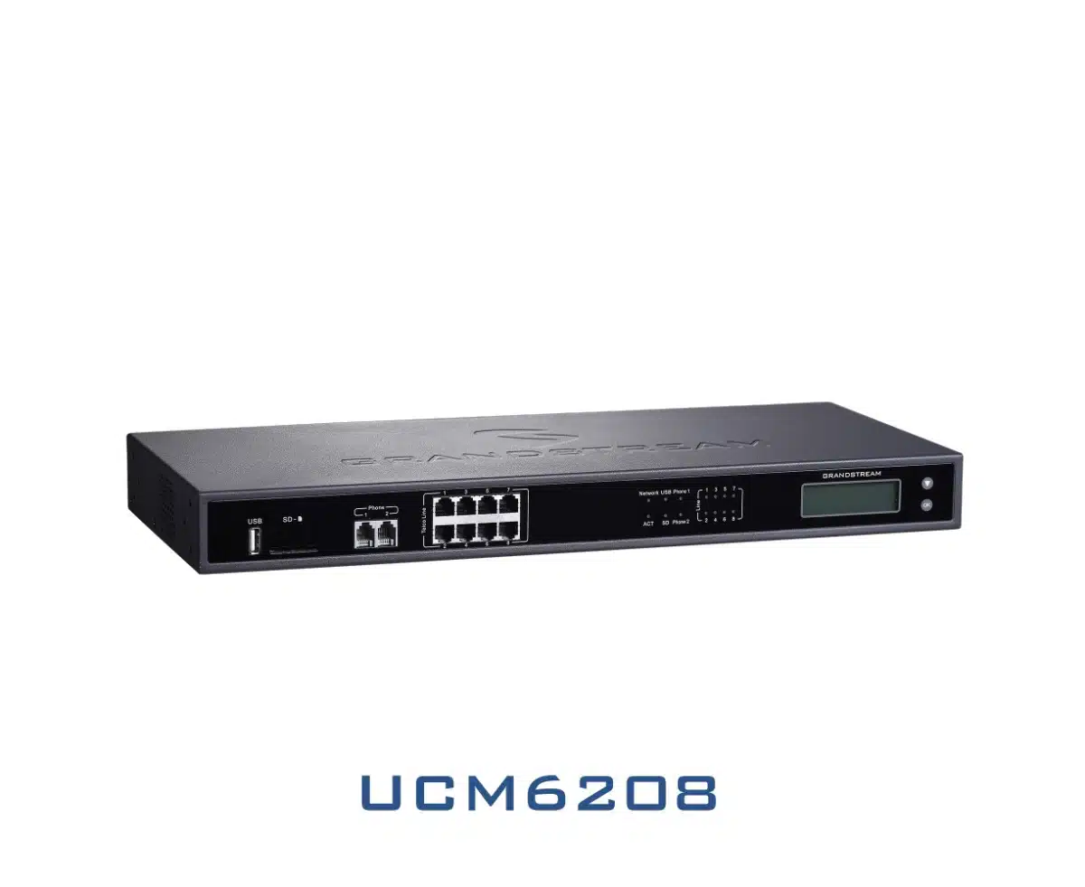 Grandstream UCM6208 - grandstream ucm6208 right side v