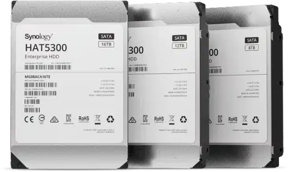 هارد ديسك Synology 3.5” SAS بسعة 8 تيرابايت – طراز HAS5300