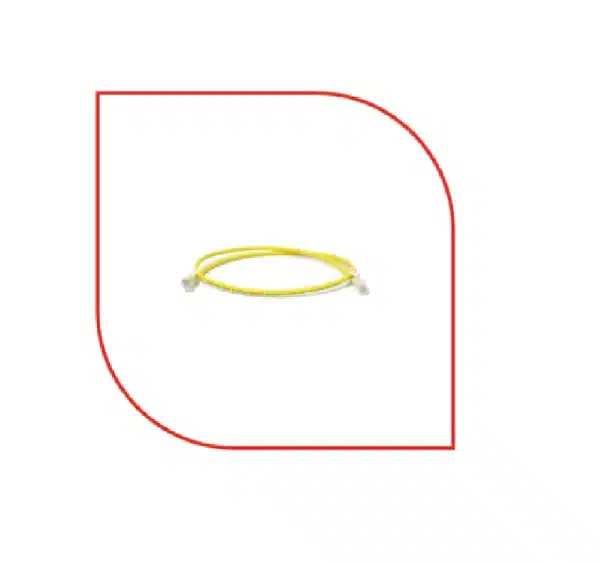 ProLink CAT6A Patch cord,1m,LSZH Yellow - BSMART Networks