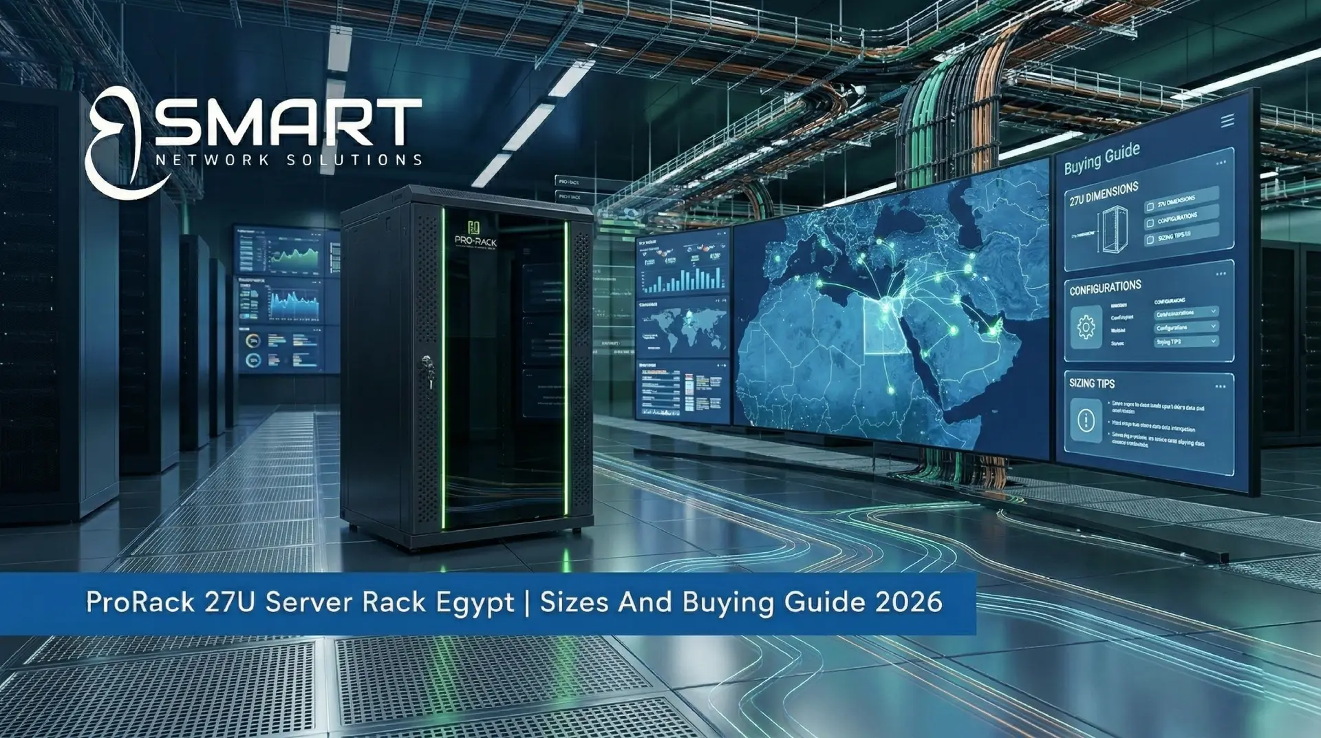 ProRack 27U Server Rack Egypt | Sizes And Buying Guide 2026