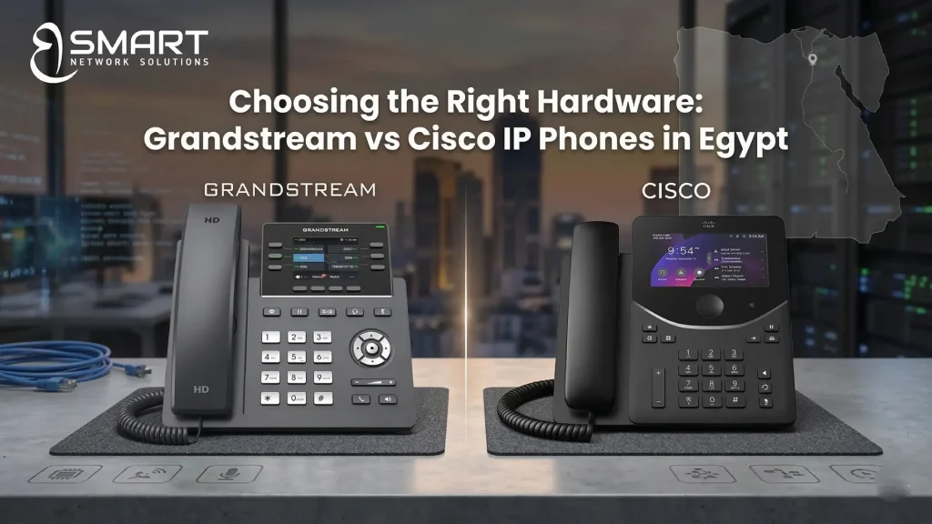 Choosing the Right Hardware Grandstream vs Cisco IP Phones in Egypt