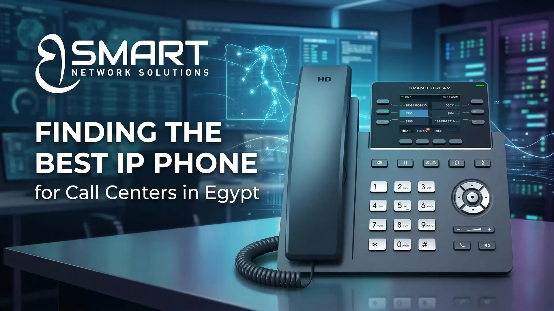 Finding the best ip phone for call centers in Egypt