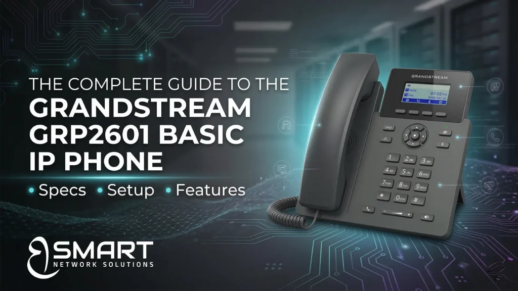 The Complete Guide to the Grandstream GRP2601 Basic IP Phone Specs, Setup, and Features