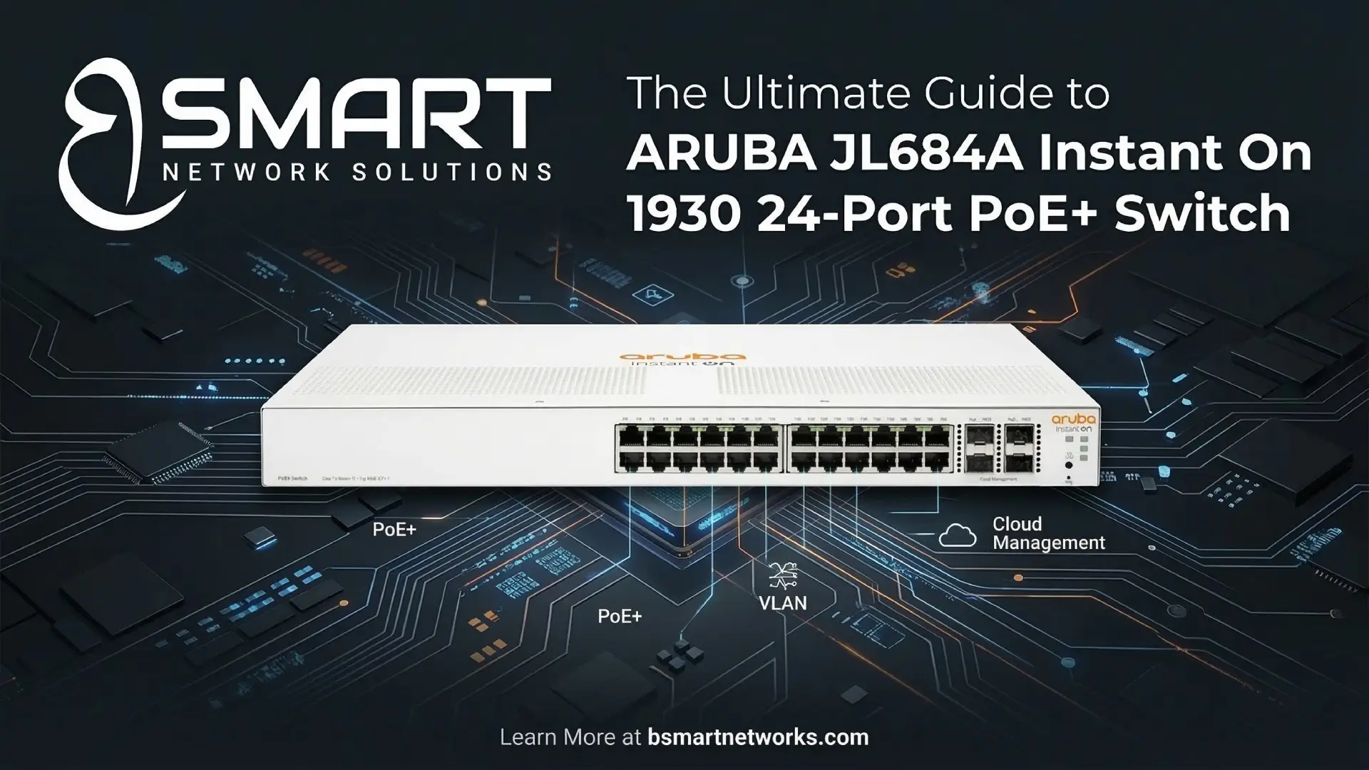 The Ultimate Guide to the Aruba JL684A Instant On 1930 24-Port PoE+ Switch