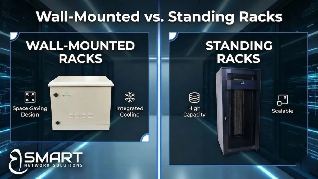 Wall Mounted vs Standing Racks