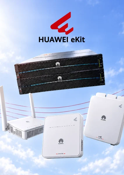 Huawei eKit enterprise Wi-Fi 6 access point and optical gateway supplied by authorized distributor BSMART Networks in Egypt